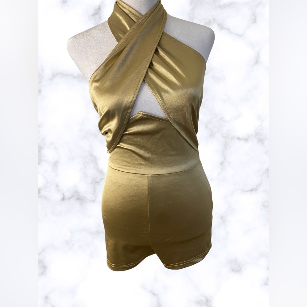 Gold Jumpsuit